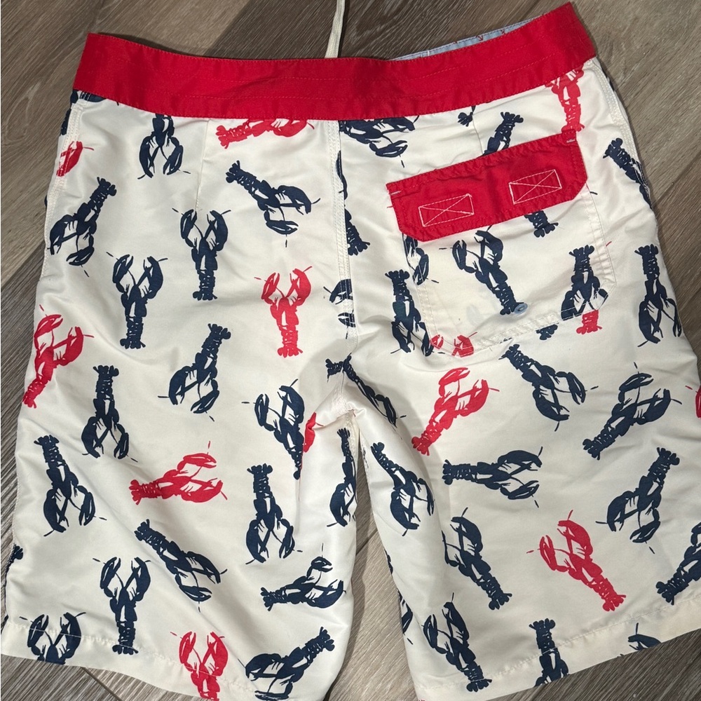 Men's Sperry Lobster Print Swim Shorts - Picture 3 of 4